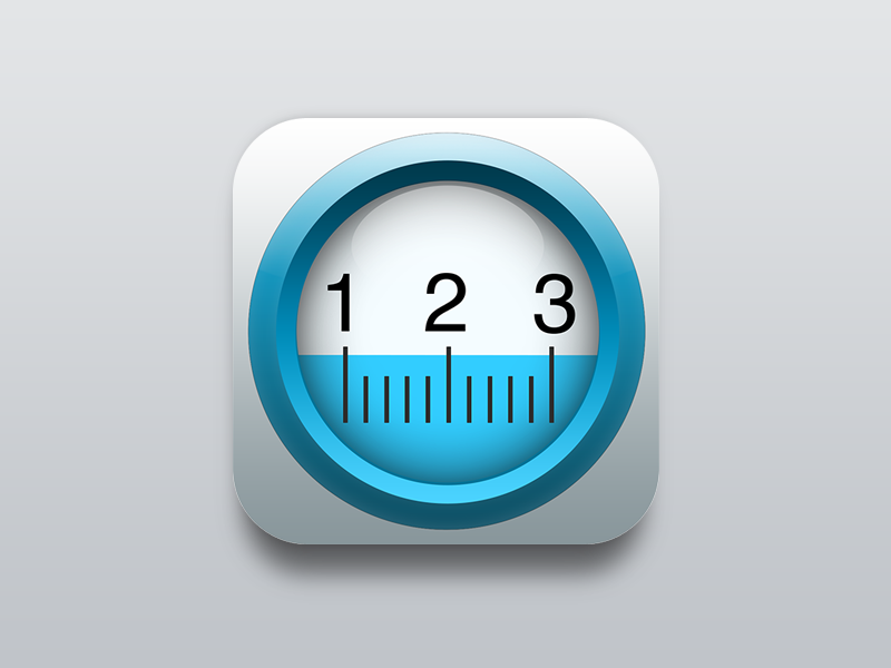 Measurement App icon by Kapil G on Dribbble