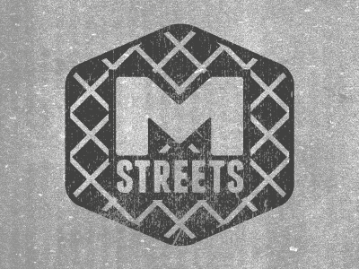 M Streets badge dallas logo m street