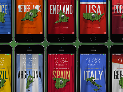 World Cup 2014 Smartphone Wallpapers