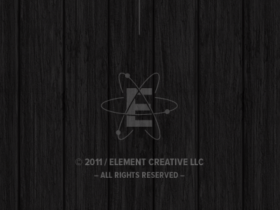 Footer element mark proxima nova condensed website wood texture