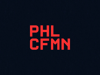 PHLCFMN branding monospace personal