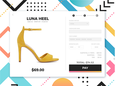 Daily UI (#dailyui) - Checkout checkout checkout form checkout page daily challange dailyui dailyui002 design ecommerce ecommerce design footwear illustrator cc uidesign ux ux design web design