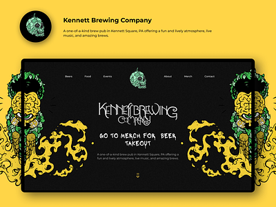 Site for brew pub in Pennsylvania android design figma ios landing page logo ui ui ux ux web website