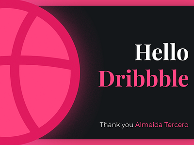 Hello dribbble debut debutshot design dribbble firstshot hello hello dribbble hello dribble thanks ui ui ux user experience design ux welcome