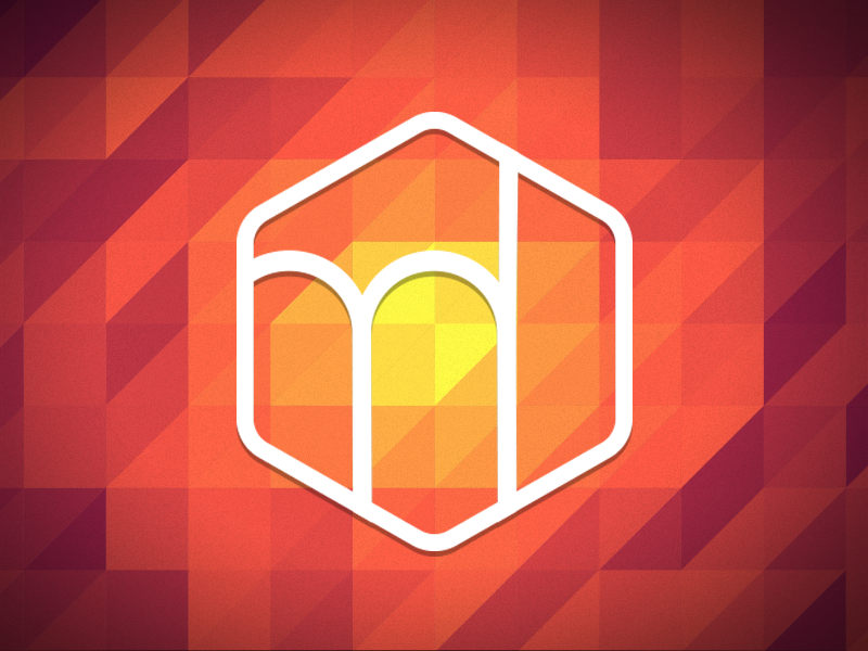 Personal Logo logo red flat hexagon identity vector illustrator icon colors brand fire nicolas fallourd