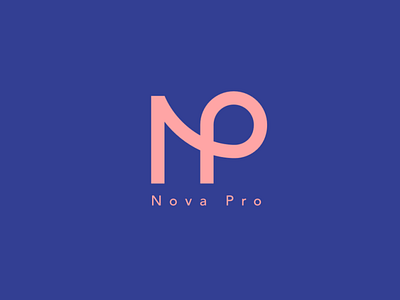 NovaPro - logo design fontdesign logo logo design