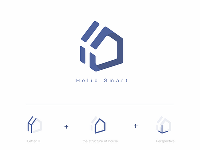 HelioSmart - logo design app icon logo design vector