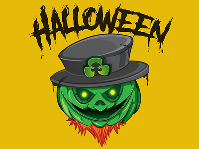 Pumpkinhead design icon vector