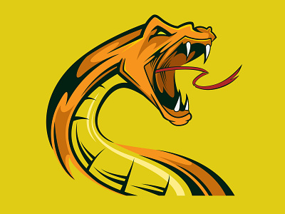 Snake_Logo_2 animal design label logo sport vector