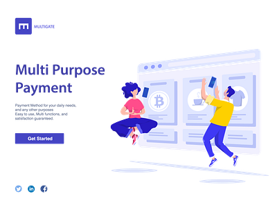 MultiGate - Multi Purpose Payment Method Illustration