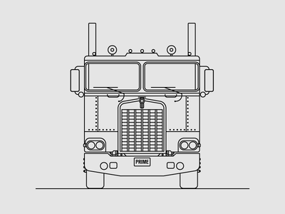 Kenworth K100 by Darren Chan - Dribbble