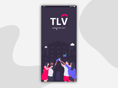 Tel Aviv - Adobe XD playoff app design app ui illustraion ios product design tel aviv xd design xddailychallenge