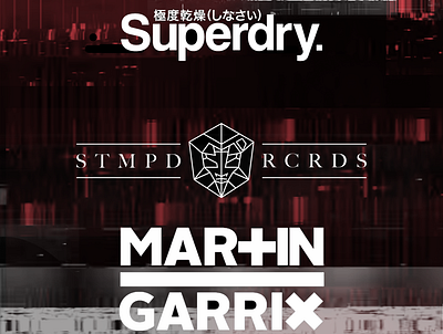 SUPERDRY X STMPD X Martin Garrix branding clothing design edit illustration stmpd summer superdry