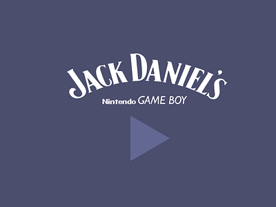 GAMEBOY JD Edition colors drink gameboy illustration jackdaniels mario nintendo pokemon retro retrogame retrogames videogames whiskey zelda