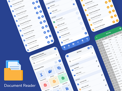 Document Reader app ui document reader