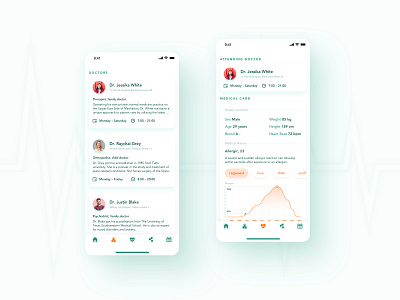 Medical app concept