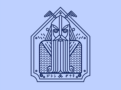Viking app brand branding clean design illustrator logo online vector viking