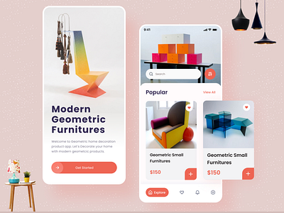 Modern Furniture Mobile App Ui Kit
