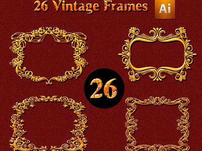 New 26 Vintage Vector Frames android android app app booking app design free psd icon illustration ios login logo profile psd ui user profile vector web website