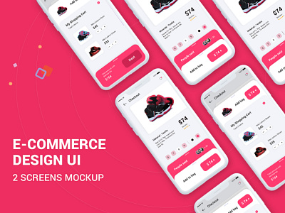 New design e-commerce app Ui PSD android app app booking app design free psd ios logo profile ui user profile web