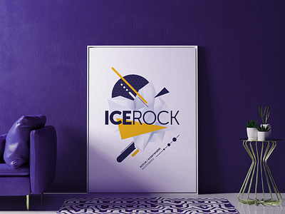 Poster | IceRock Development brand branding corporate design graphic identic poster poster design print