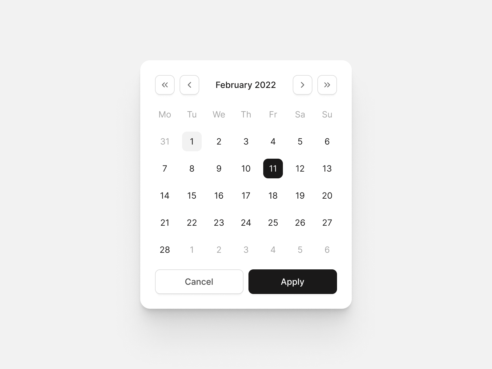 Input date css