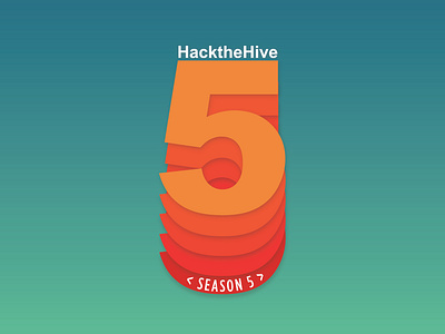 Hack the hive Season 5 sticker