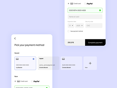 Credit card checkout page app button checkout credit card cta finance form icon mobile payment paypal product design ui ux