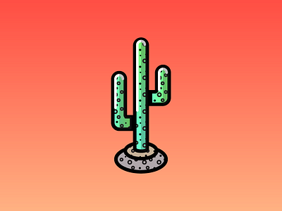 Cactus Element cactus desert exploration flat game icon sprite