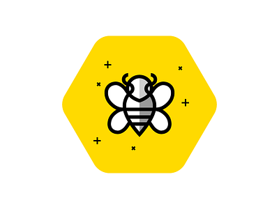 Busy Bee brand icon identity logo mark variations wip