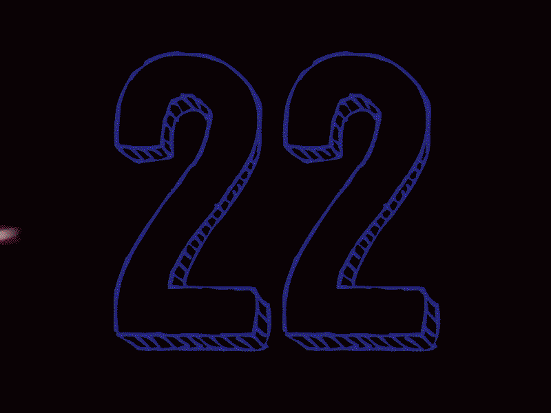 Catch 22 - Neon 80's Signage aftereffects gif motion neon signage