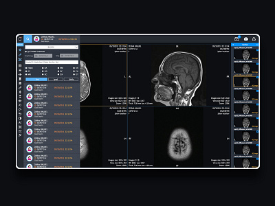 Pacs Web Interface 1 dashboard ui design interaction design pacs ui web webdesign