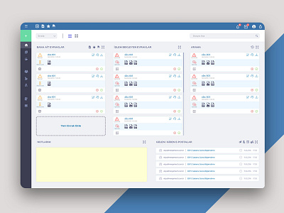 Electronic Document Management System dashboard ui design interaction design ui ux web webdesign