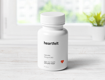 Healthcare Bottle Minimalistic Packaging bottle package healthcare minimal packaging supplement vitamin