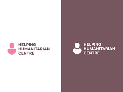 Nonprofit organisation logo branding hearth human illustrator logo person