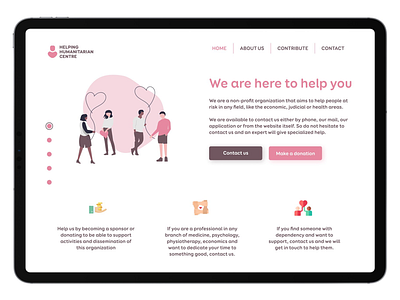 Nonprofit organisation web