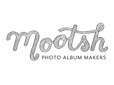 Mootsh logo graphite handlettering lettering logo