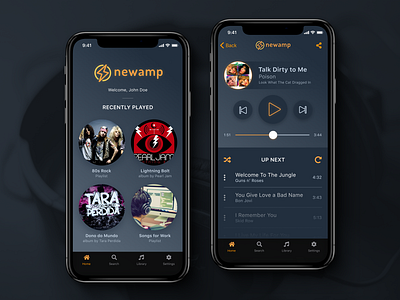 Daily UI #009 - Music Player