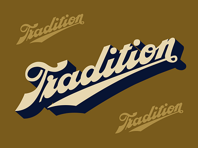 Tradition Beer Branding 70s beer beer branding beer label brand identity branding goodtype hand lettering handlettering identity lettering logo script