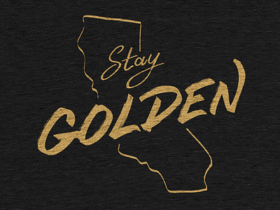 Stay Golden tee shirt