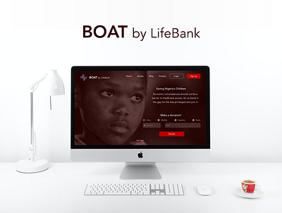 BOAT by LifeBank - Saving Nigeria's Children dashboard design donation payment settings ui ux