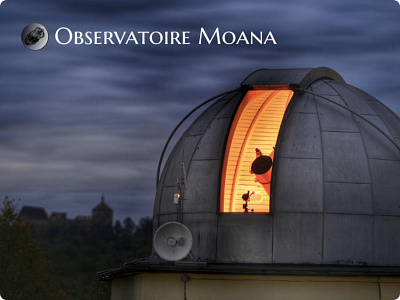 Observatoire Moana - Real-time dashboard dashboard design observatory report telescope ui ux weather