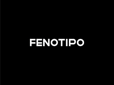 Fenotipo Studio branding letters logotype type typography wordmark