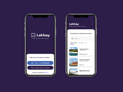 Lakbay - Mobile Application Design