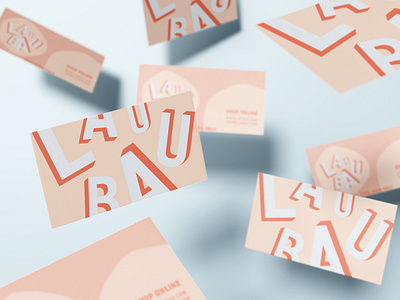 Laubau | Branding project branding business card design graphic design brand graphic design logo logo