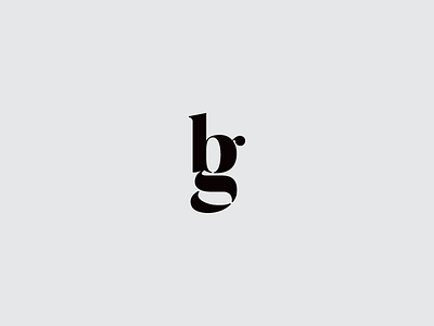 Ben Gibson Photography ligature logo monogram photographer
