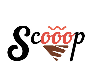 Scooop Icecream dailylogo dailylogochallenge design logo vector