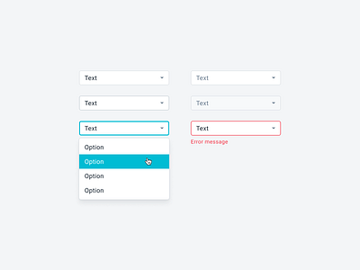 UI Components by Vincent Tantardini on Dribbble