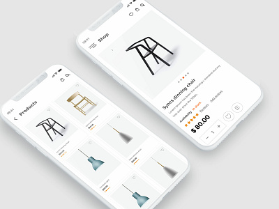 App Design app app concept design furniture design page product shopping app ui ux