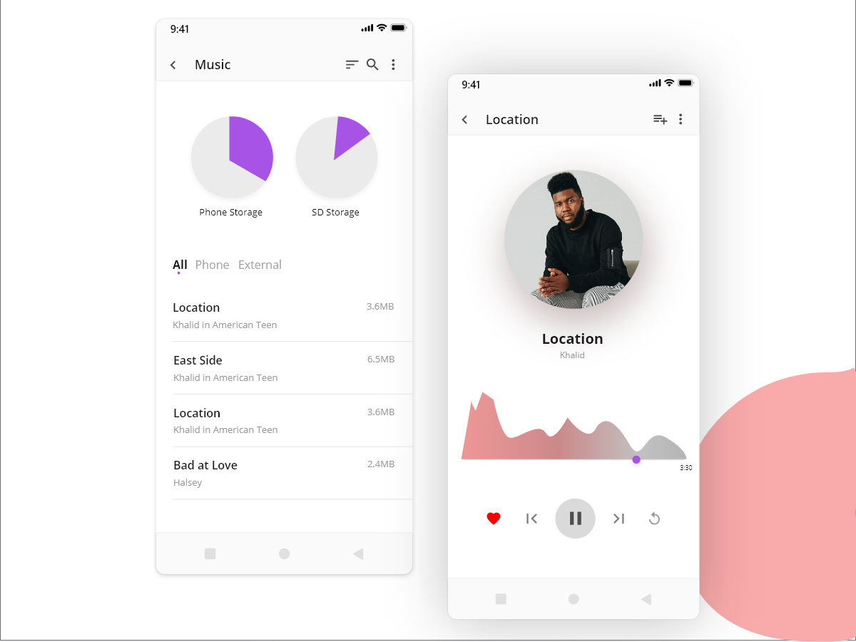 File Manager Music Player by Victor Ofoegbu on Dribbble